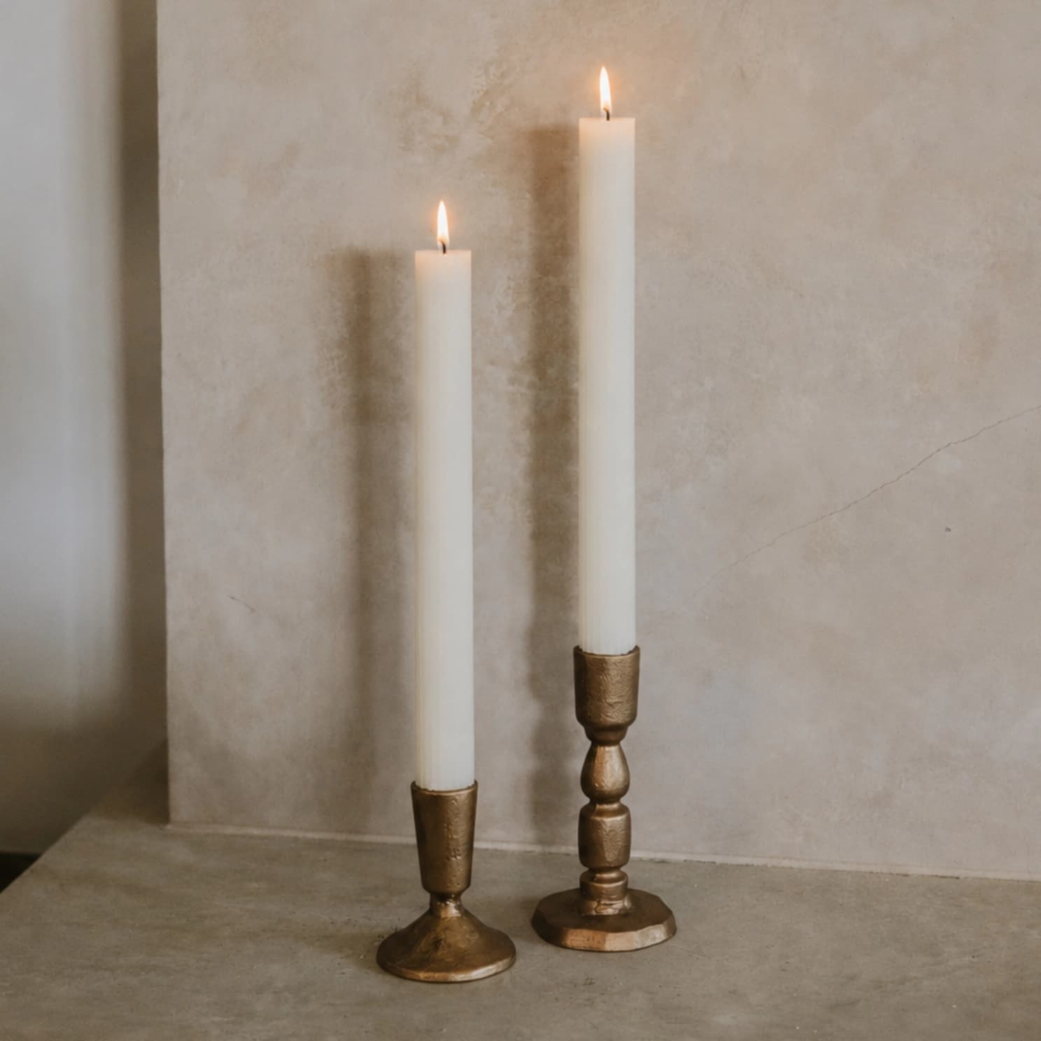 Brass Candlestick Holders