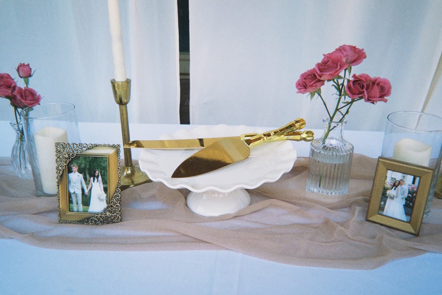 1× Cake Plate & Knife Set