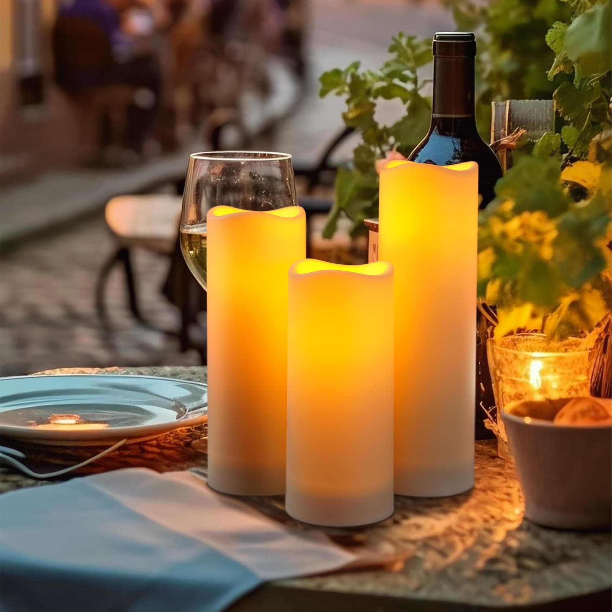 LED Pillar Candles