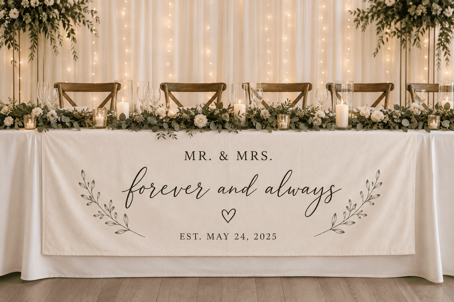 Sweetheart's Table Banner